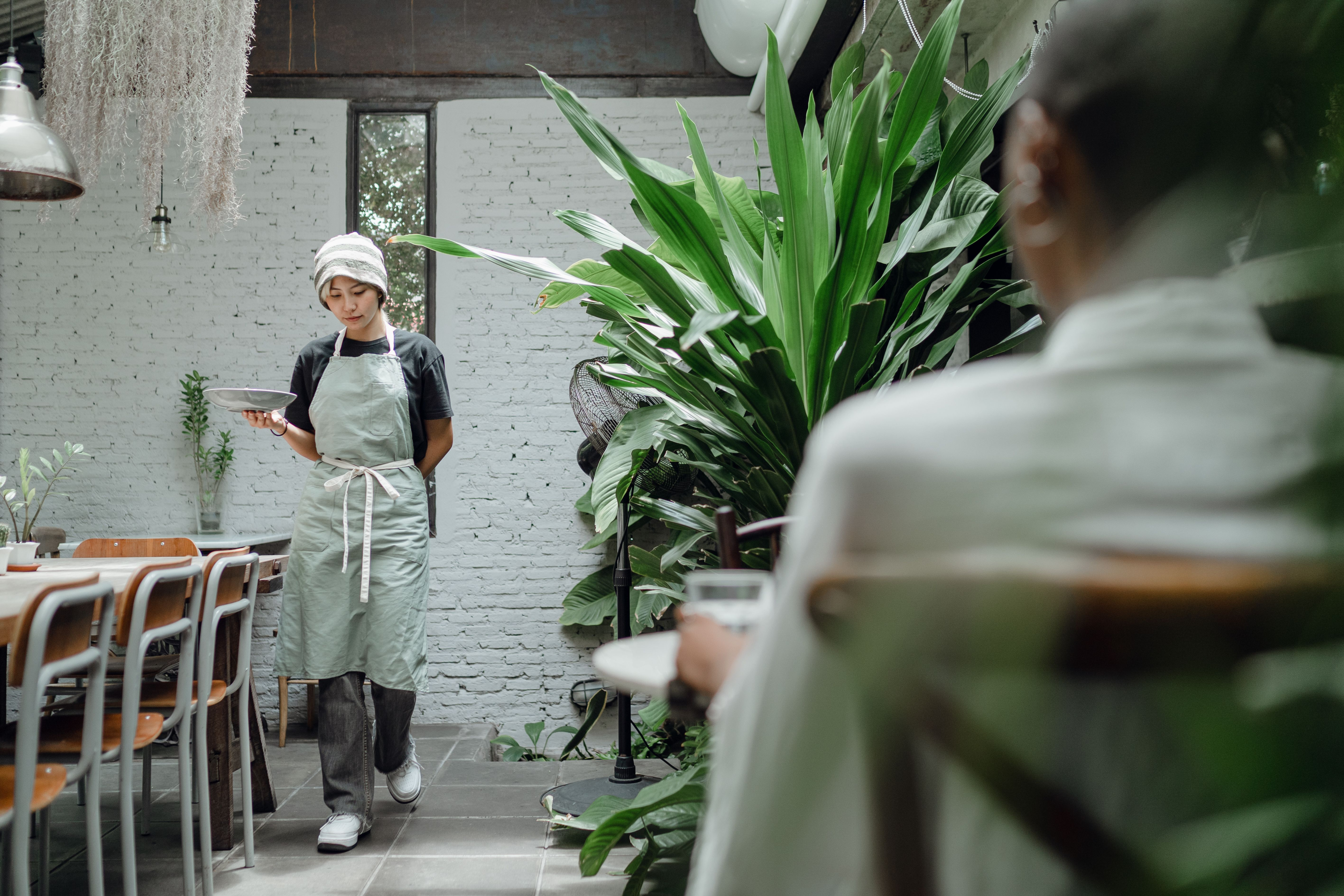 Employee using meal benefits